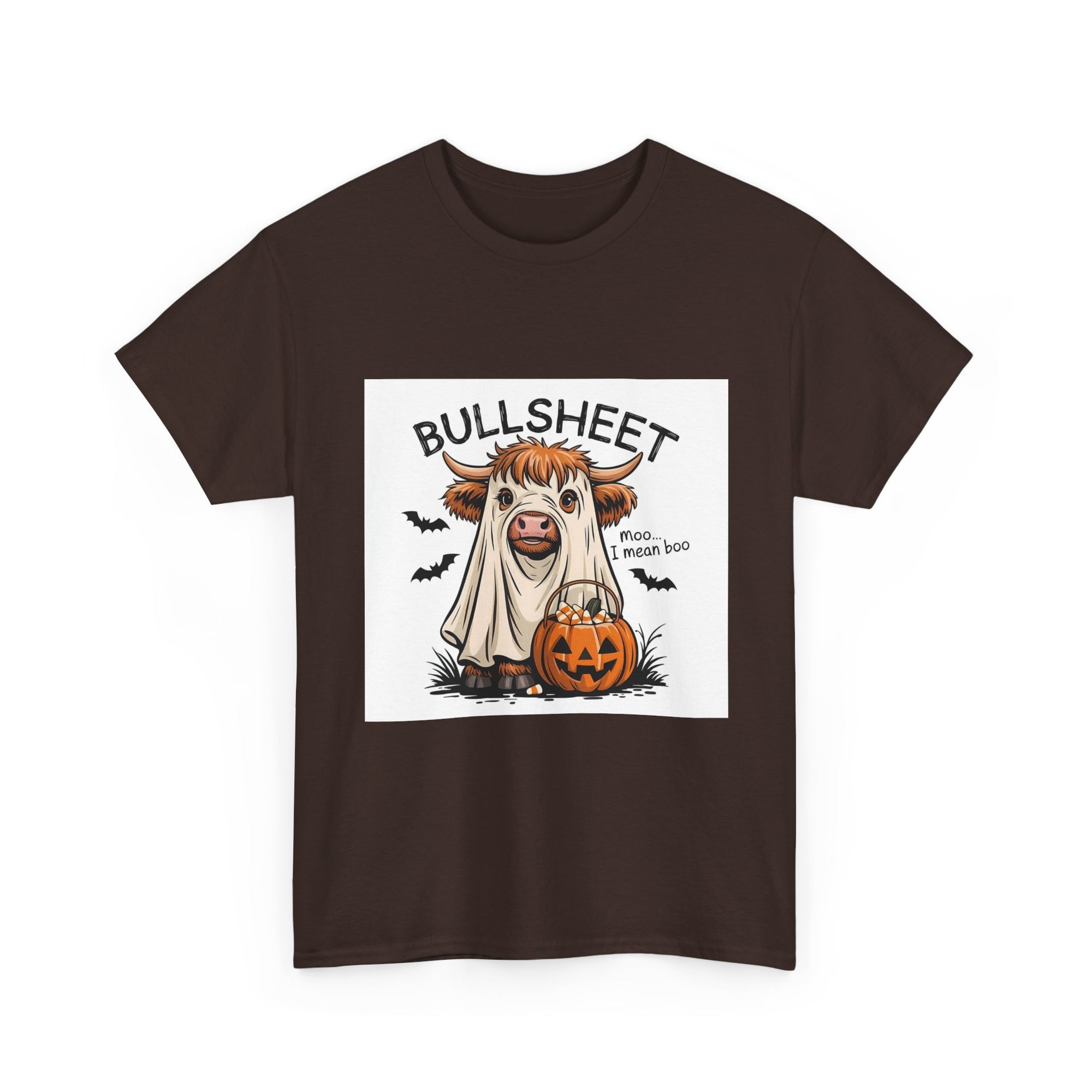 Halloween Cow T-Shirt | Cute Unisex Tee for Fall Festivities | Perfect for Halloween Parties, Trick or Treat, Farm Lovers