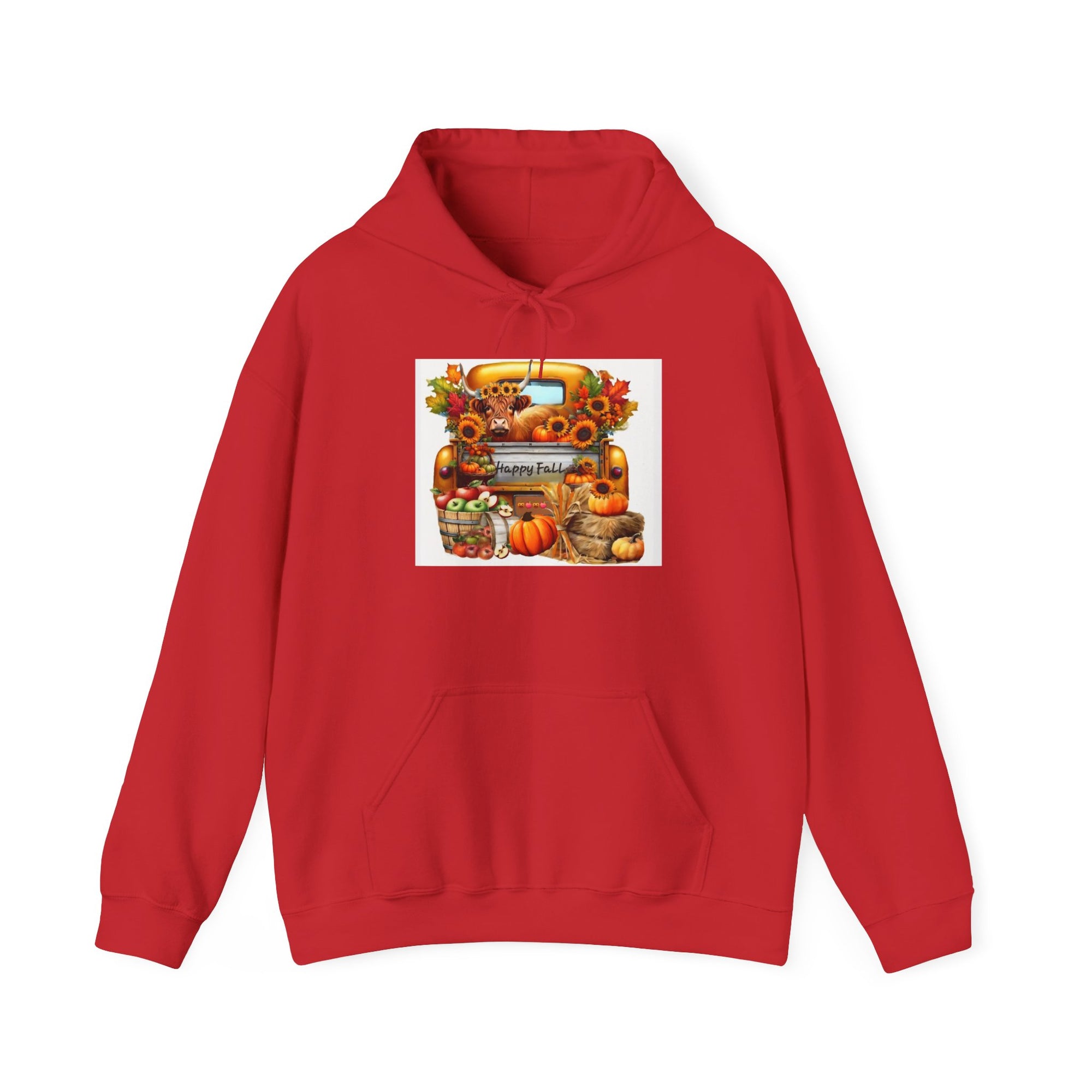 Autumn Harvest Hoodie, Cozy Fall Sweatshirt, Thanksgiving Gift, Pumpkin Patch Apparel, Unisex Hooded Sweatshirt