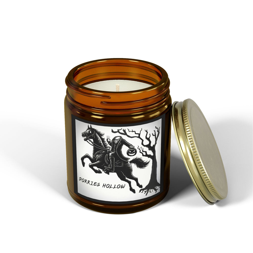 Eerie Scented Candle, Spooky Home Decor, Witchy Gift, Perfect for Halloween, Cozy Candlelight, Haunted Atmosphere