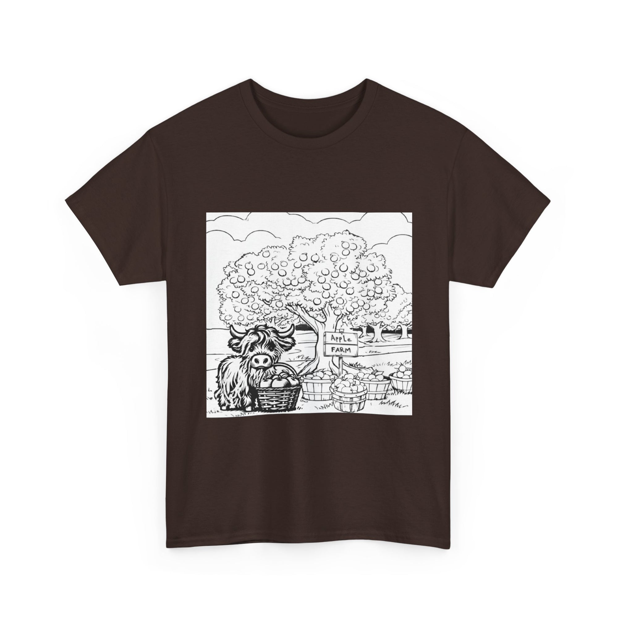Whimsical Farm Life Tee, Casual Graphic Tee for Animal Lovers, Unisex Cotton Shirt for Summer
