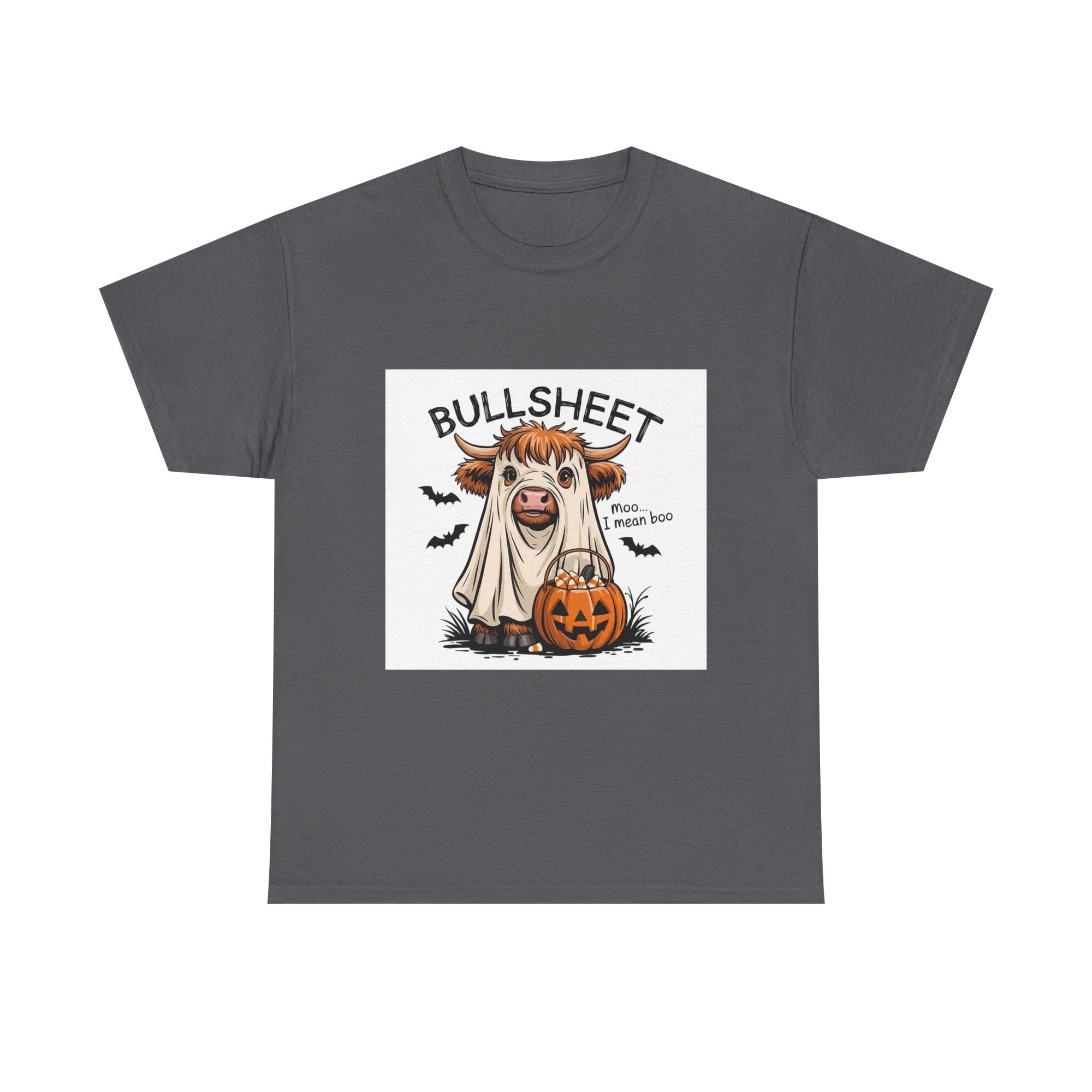 Halloween Cow T-Shirt | Cute Unisex Tee for Fall Festivities | Perfect for Halloween Parties, Trick or Treat, Farm Lovers