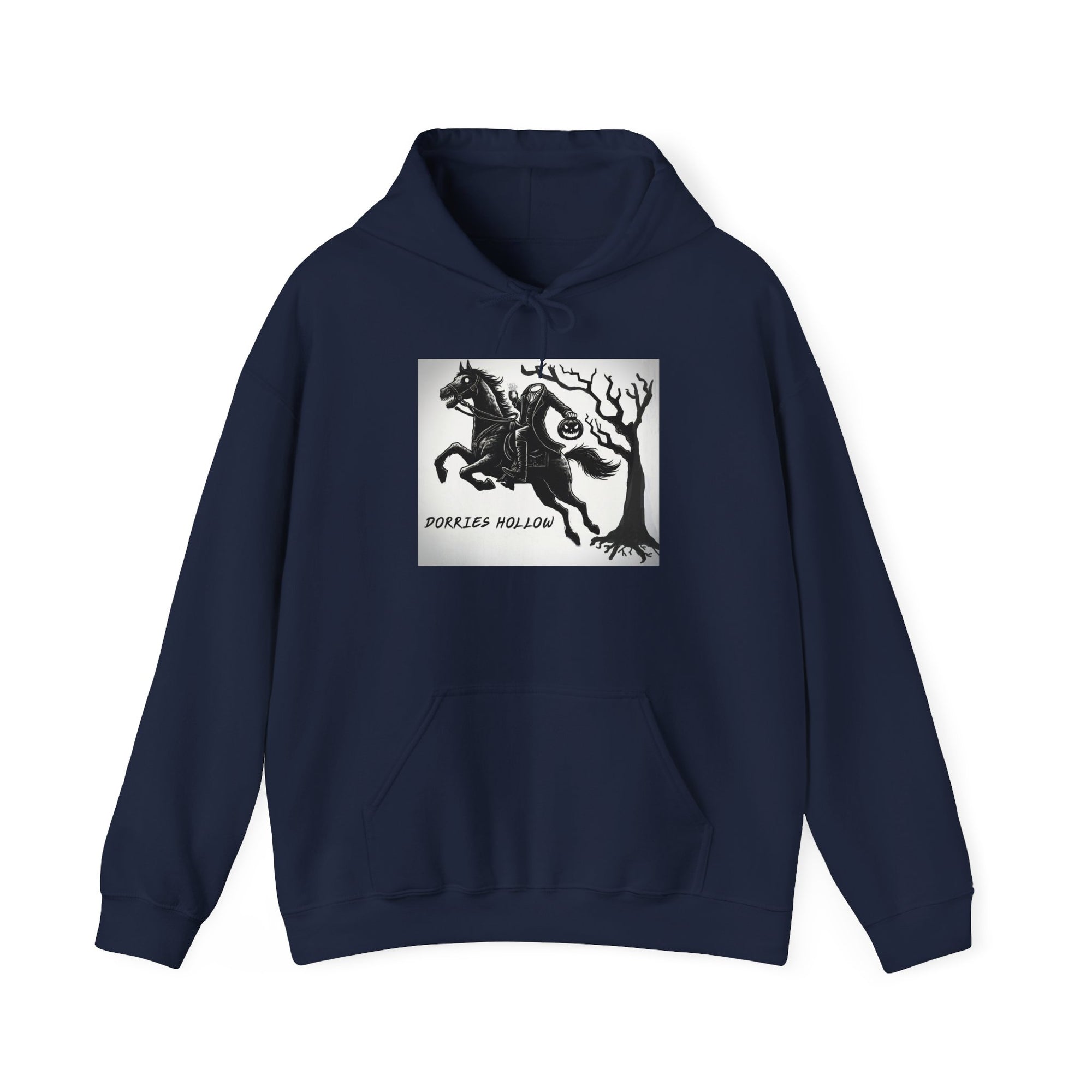 Headless Horseman Hoodie, Unisex Sweatshirt for Nature Lovers, Cozy for Fall, Great for Halloween, Perfect Gift for Adventure Seekers