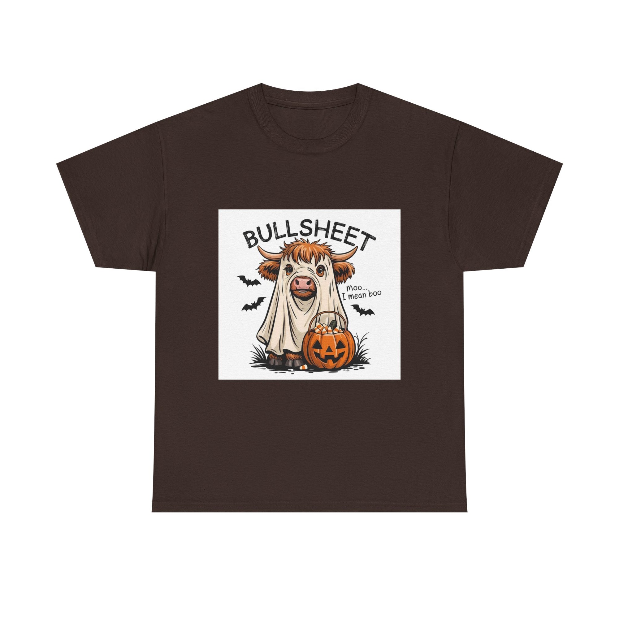 Halloween Cow T-Shirt | Cute Unisex Tee for Fall Festivities | Perfect for Halloween Parties, Trick or Treat, Farm Lovers