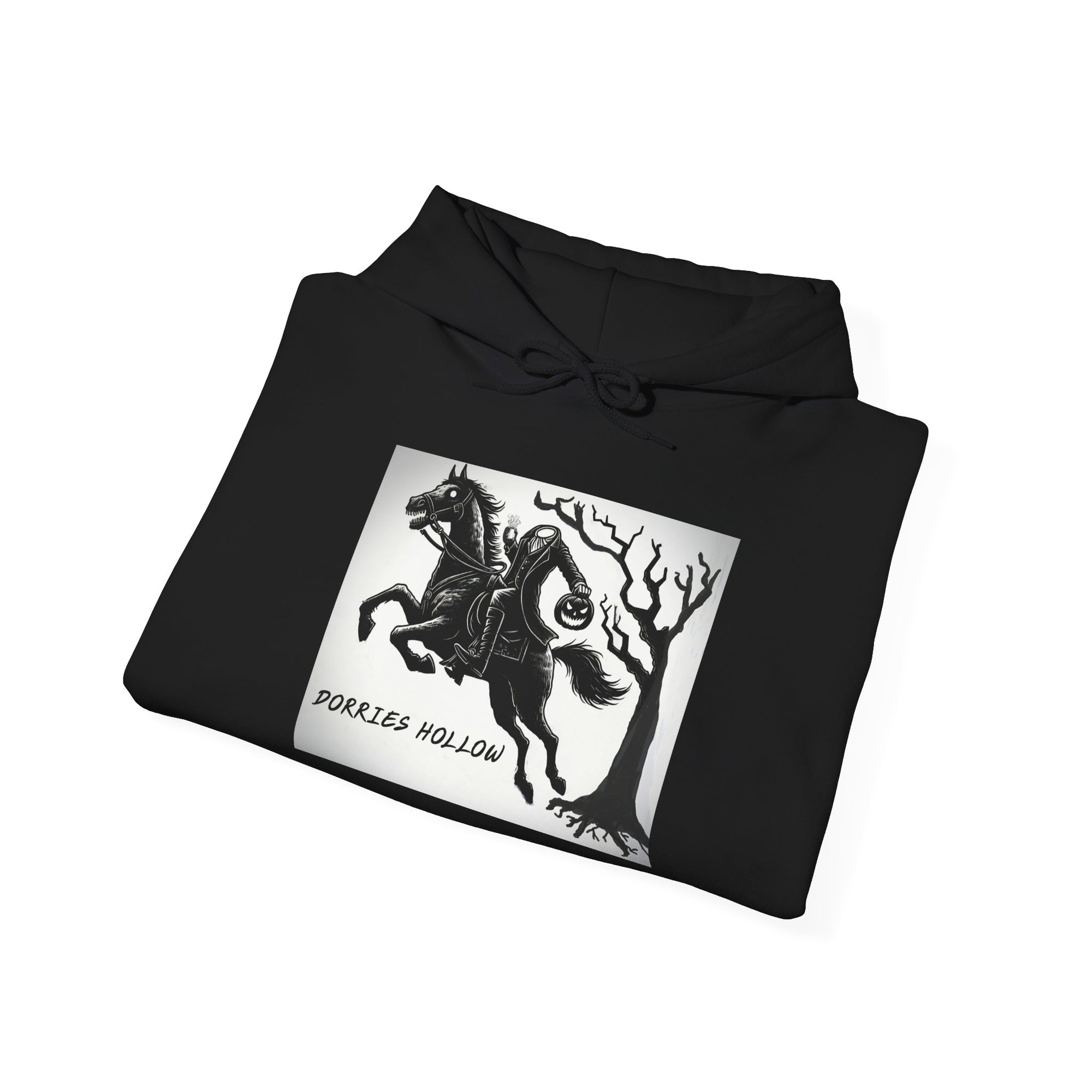 Headless Horseman Hoodie, Unisex Sweatshirt for Nature Lovers, Cozy for Fall, Great for Halloween, Perfect Gift for Adventure Seekers
