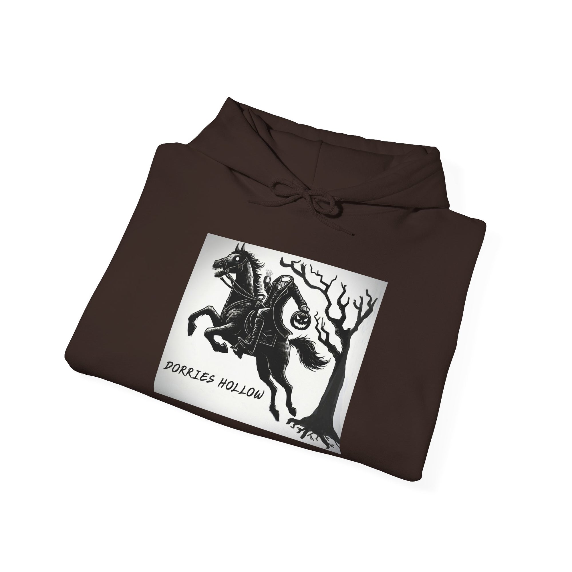 Headless Horseman Hoodie, Unisex Sweatshirt for Nature Lovers, Cozy for Fall, Great for Halloween, Perfect Gift for Adventure Seekers