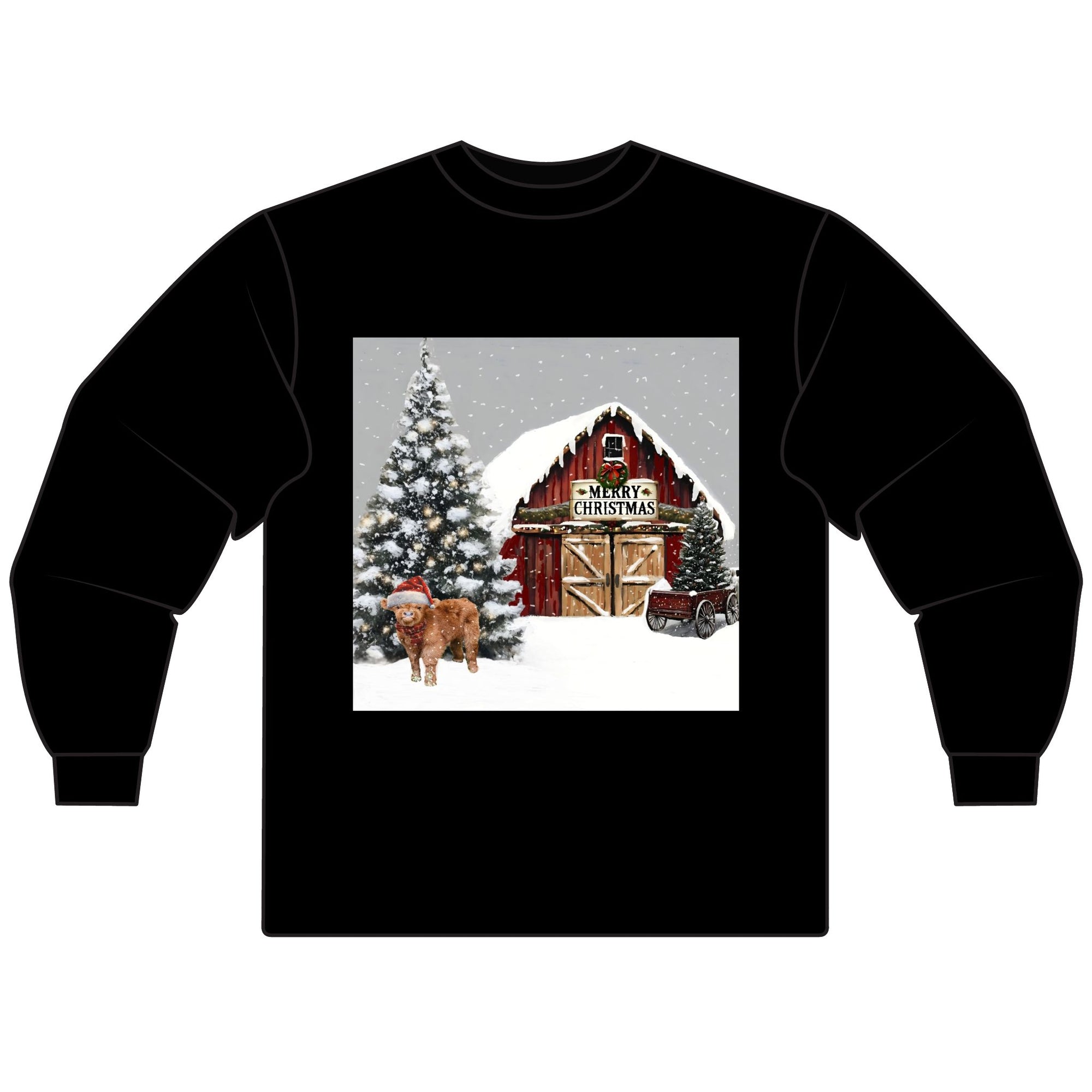 Cozy Christmas Unisex Long Sleeve T-Shirt, Winter Apparel, Holiday Gift, Festive Shirt, Christmas Sweater Alternative