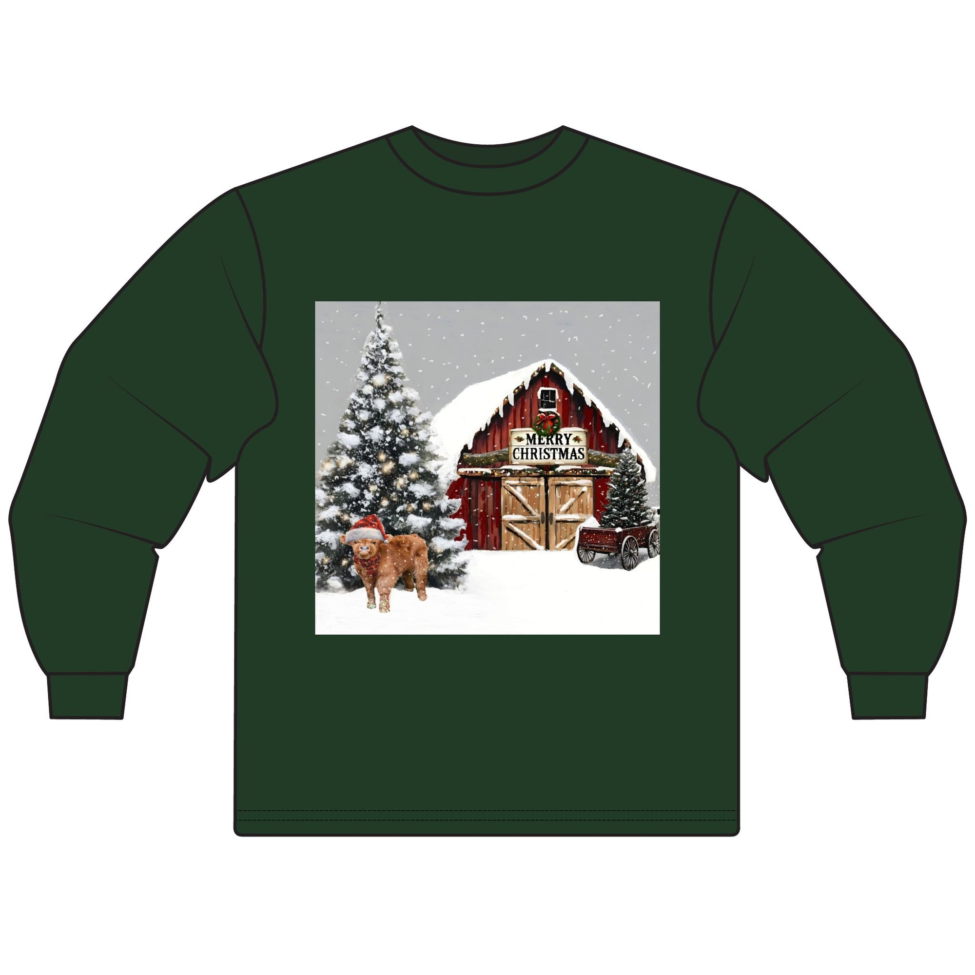 Cozy Christmas Unisex Long Sleeve T-Shirt, Winter Apparel, Holiday Gift, Festive Shirt, Christmas Sweater Alternative