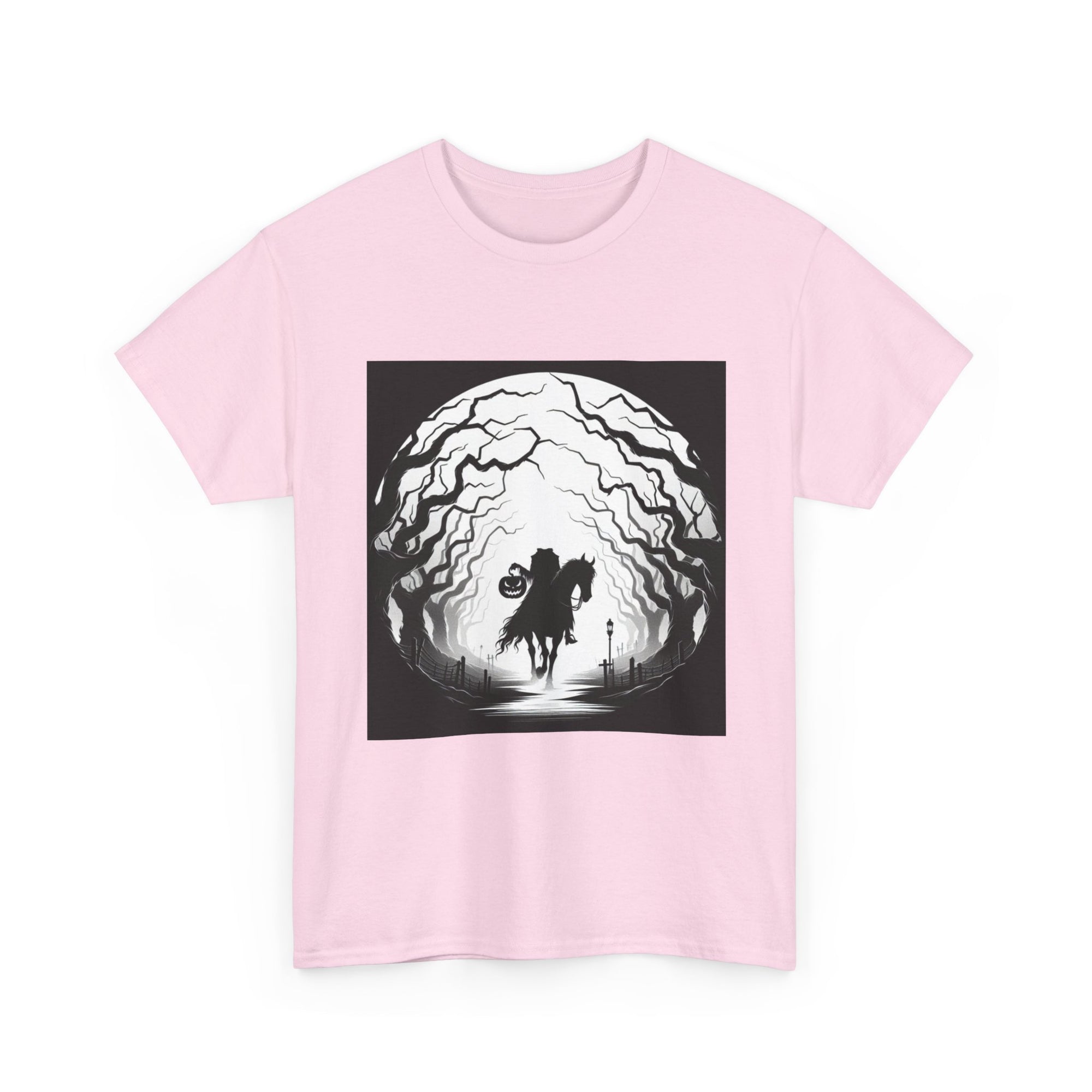 Dark Fantasy Unisex Heavy Cotton Tee, Graphic T-Shirt, Halloween Shirt, Gift for Gamers, Spooky Tee, Casual Wear