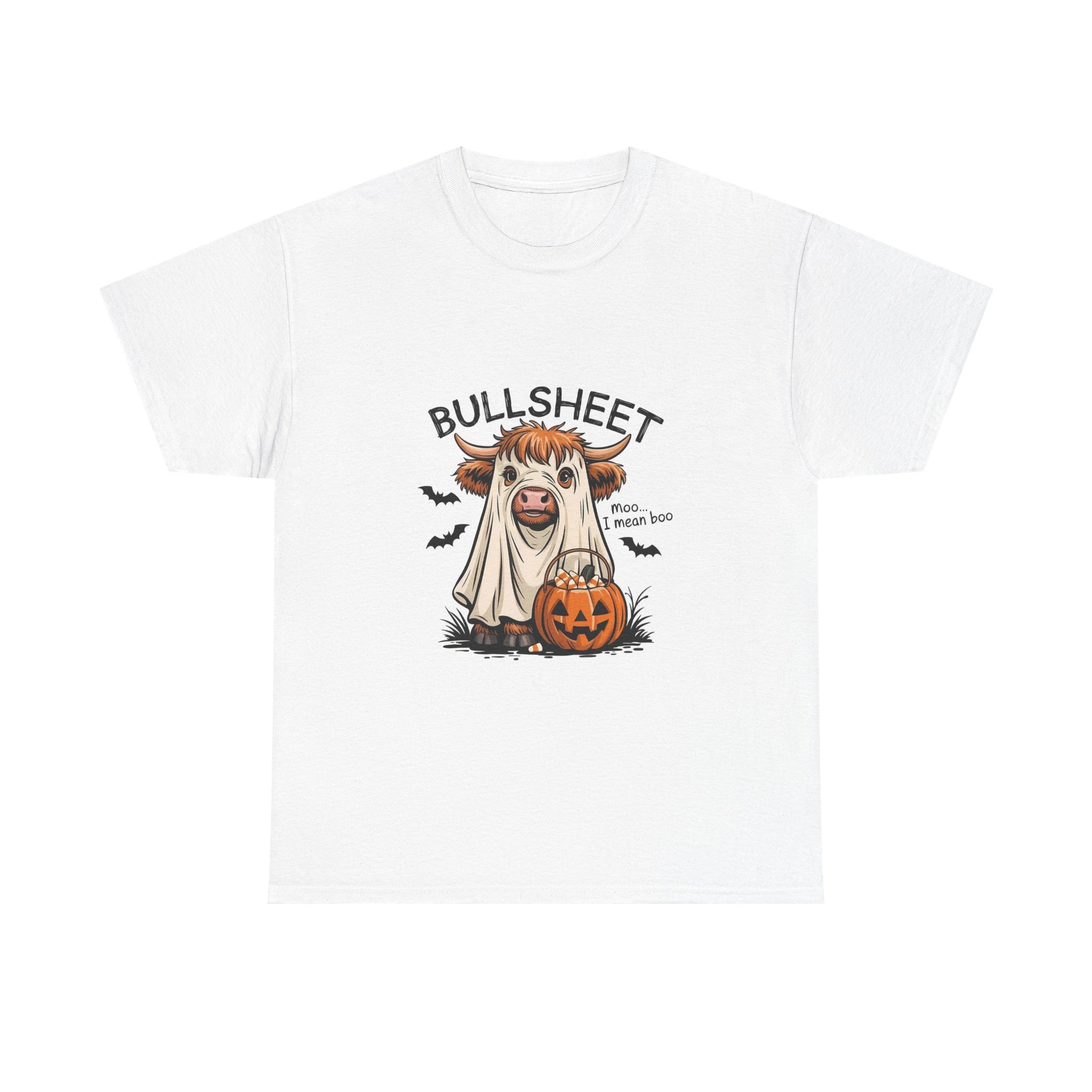 Halloween Cow T-Shirt | Cute Unisex Tee for Fall Festivities | Perfect for Halloween Parties, Trick or Treat, Farm Lovers