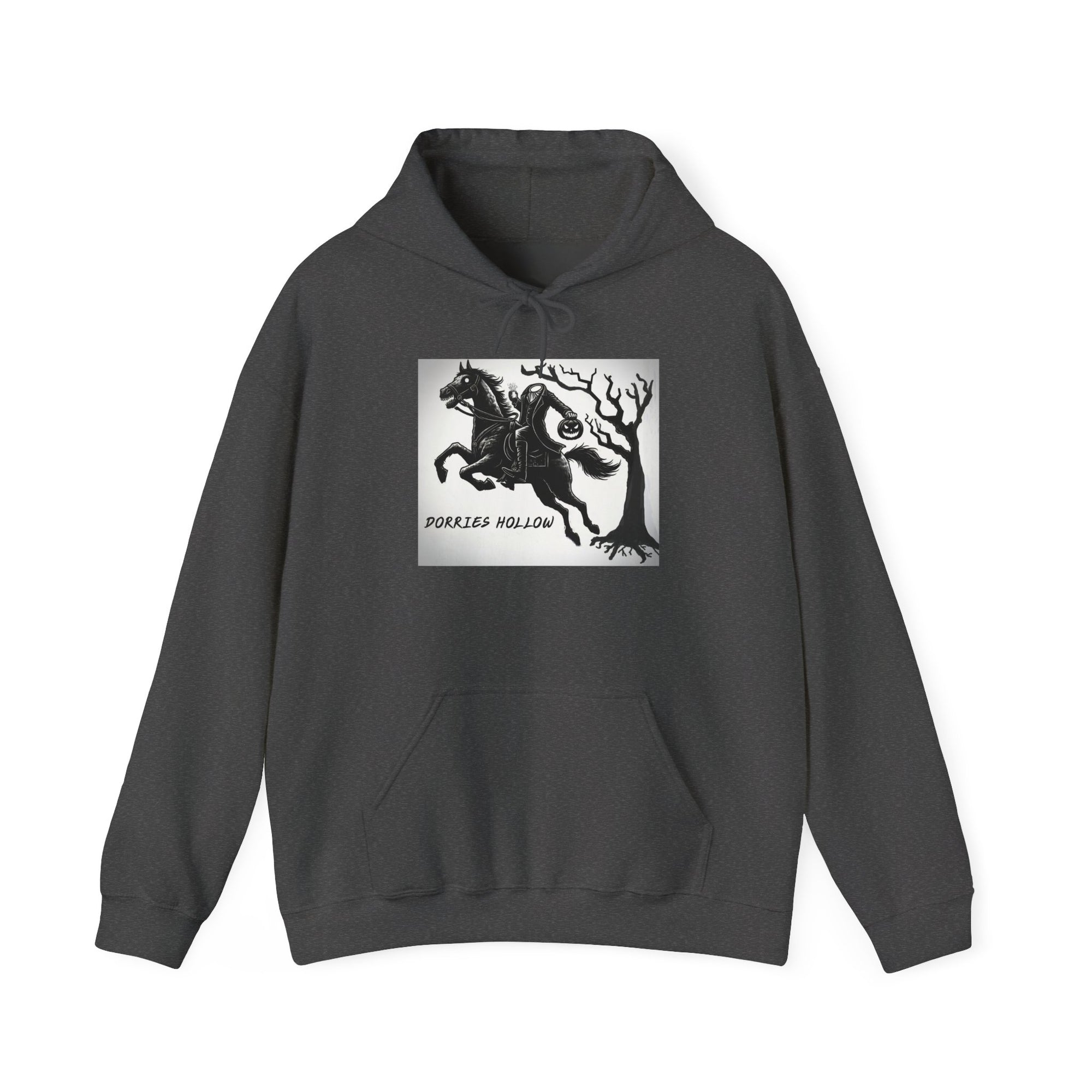 Headless Horseman Hoodie, Unisex Sweatshirt for Nature Lovers, Cozy for Fall, Great for Halloween, Perfect Gift for Adventure Seekers
