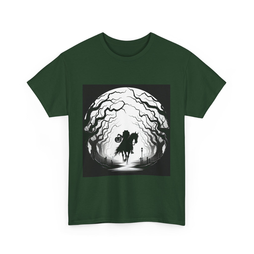 Dark Fantasy Unisex Heavy Cotton Tee, Graphic T-Shirt, Halloween Shirt, Gift for Gamers, Spooky Tee, Casual Wear