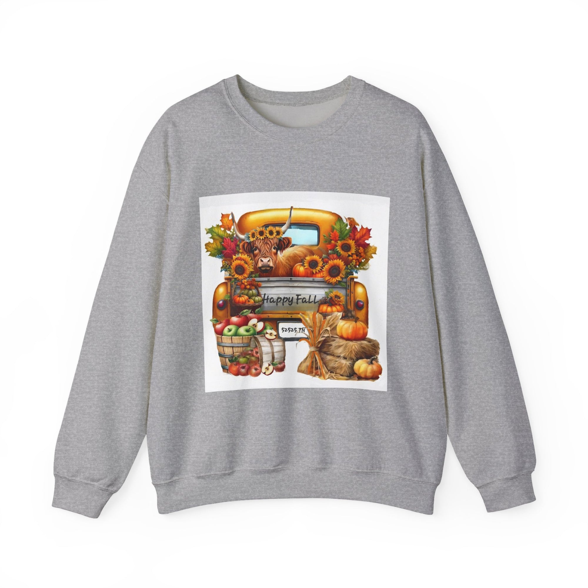 Fall Vibes Unisex Crewneck Sweatshirt, Autumn Sweatshirt, Pumpkin Spice Sweatshirt, Thanksgiving Gift, Cozy Fall Apparel