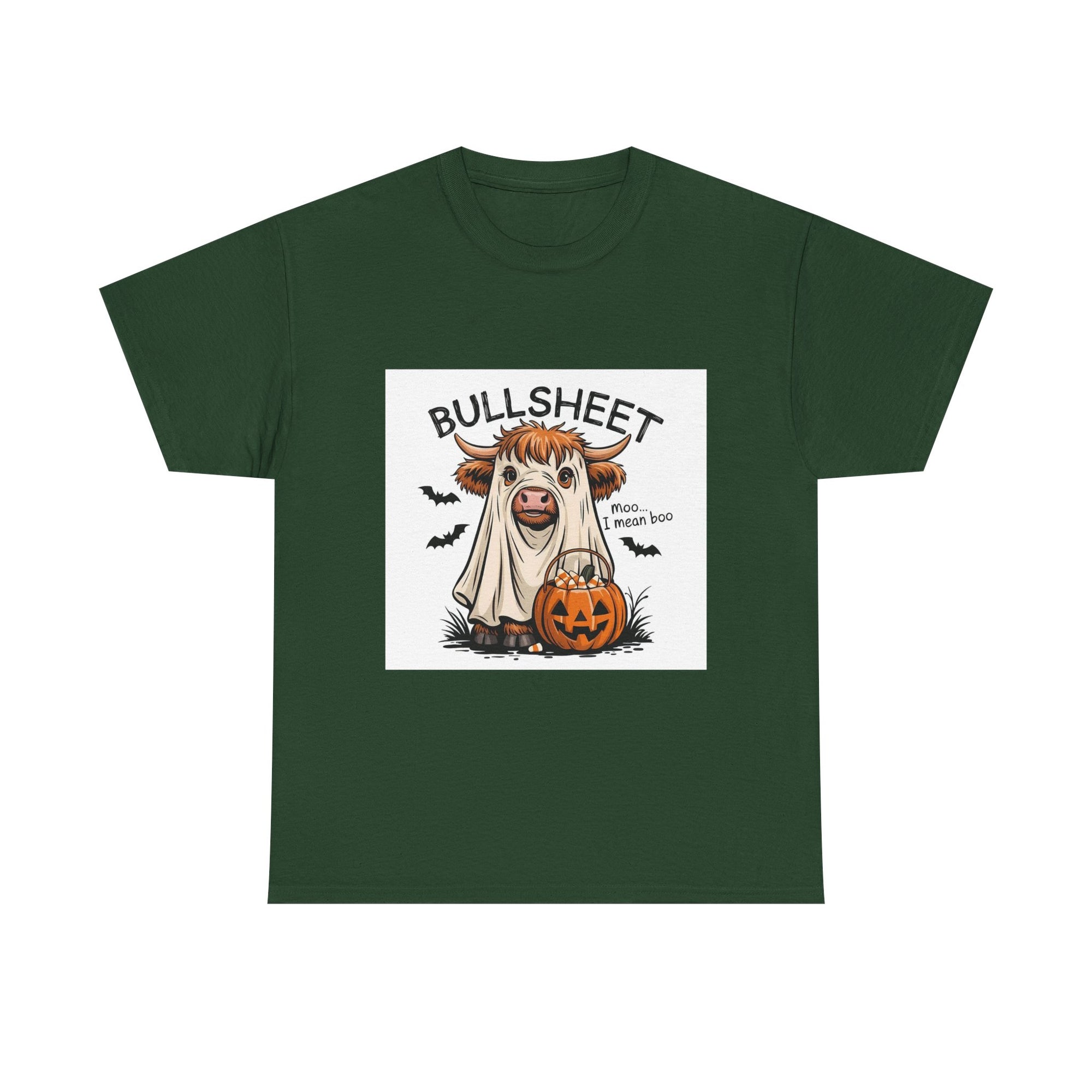 Halloween Cow T-Shirt | Cute Unisex Tee for Fall Festivities | Perfect for Halloween Parties, Trick or Treat, Farm Lovers