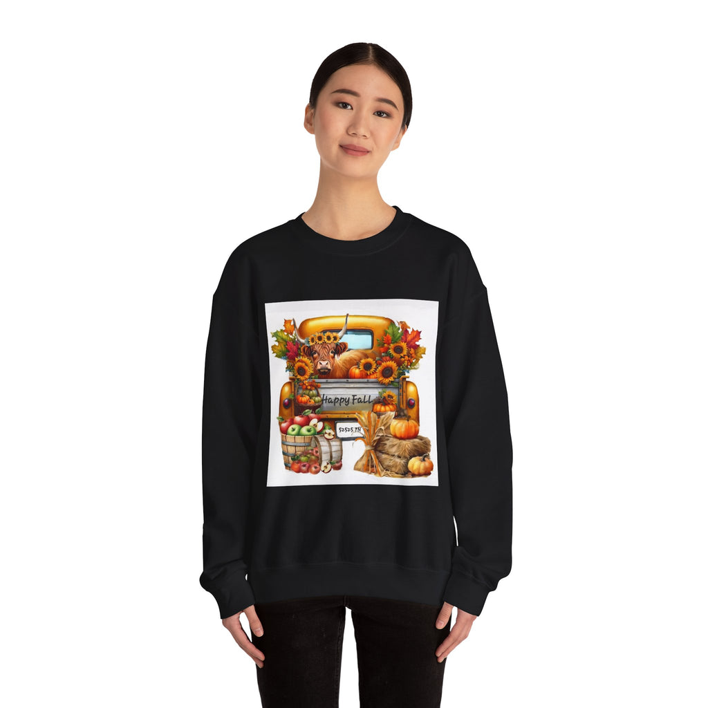 Fall Vibes Unisex Crewneck Sweatshirt, Autumn Sweatshirt, Pumpkin Spice Sweatshirt, Thanksgiving Gift, Cozy Fall Apparel