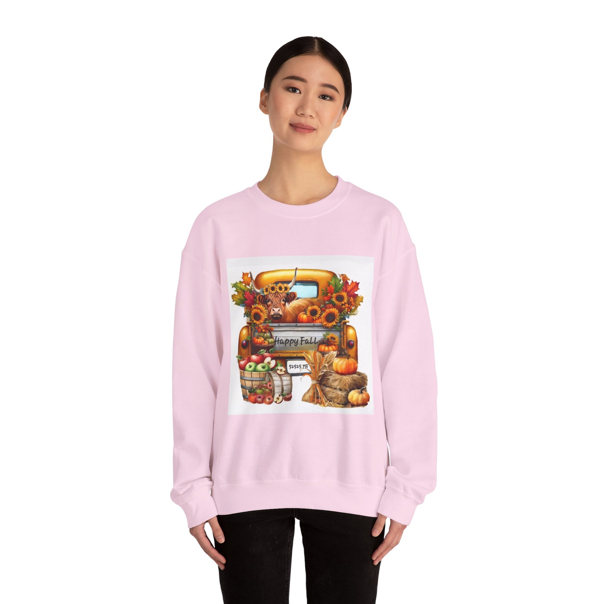 Fall Vibes Unisex Crewneck Sweatshirt, Autumn Sweatshirt, Pumpkin Spice Sweatshirt, Thanksgiving Gift, Cozy Fall Apparel