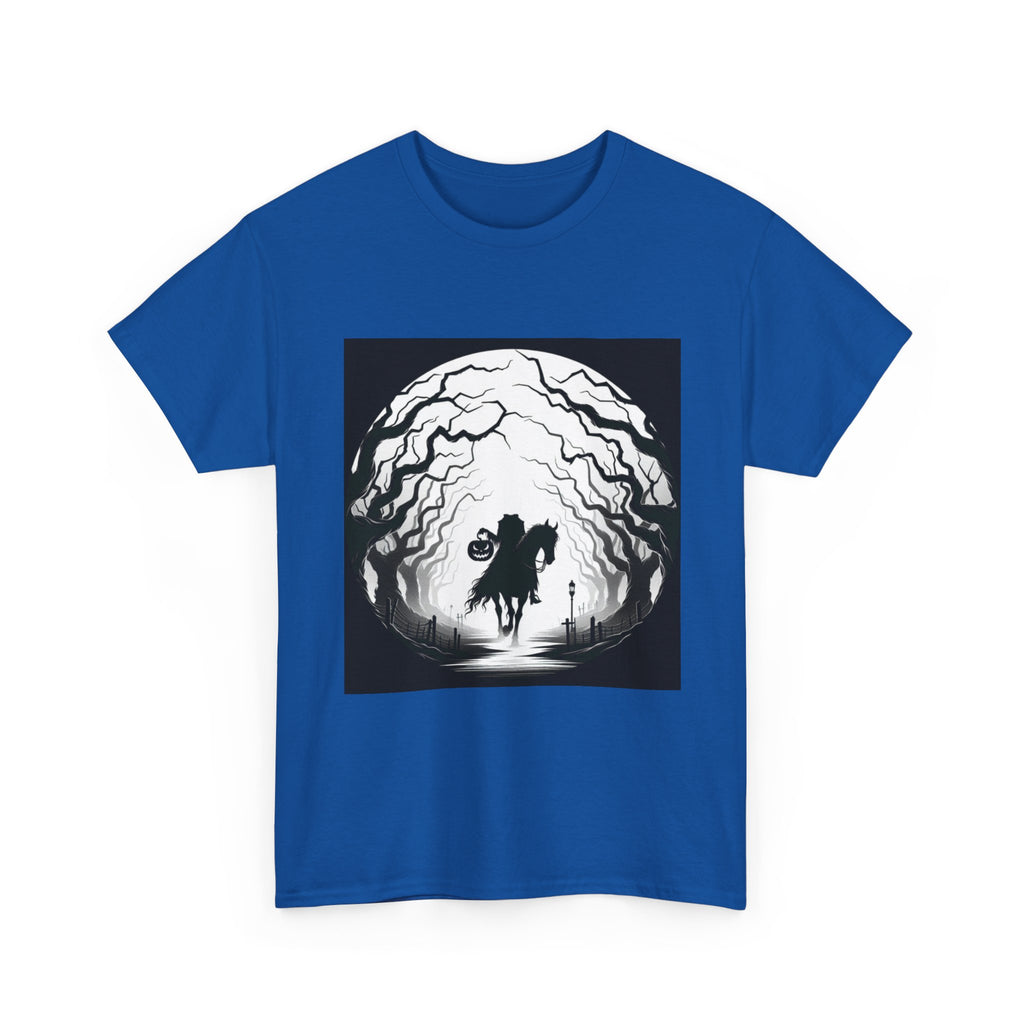 Dark Fantasy Unisex Heavy Cotton Tee, Graphic T-Shirt, Halloween Shirt, Gift for Gamers, Spooky Tee, Casual Wear