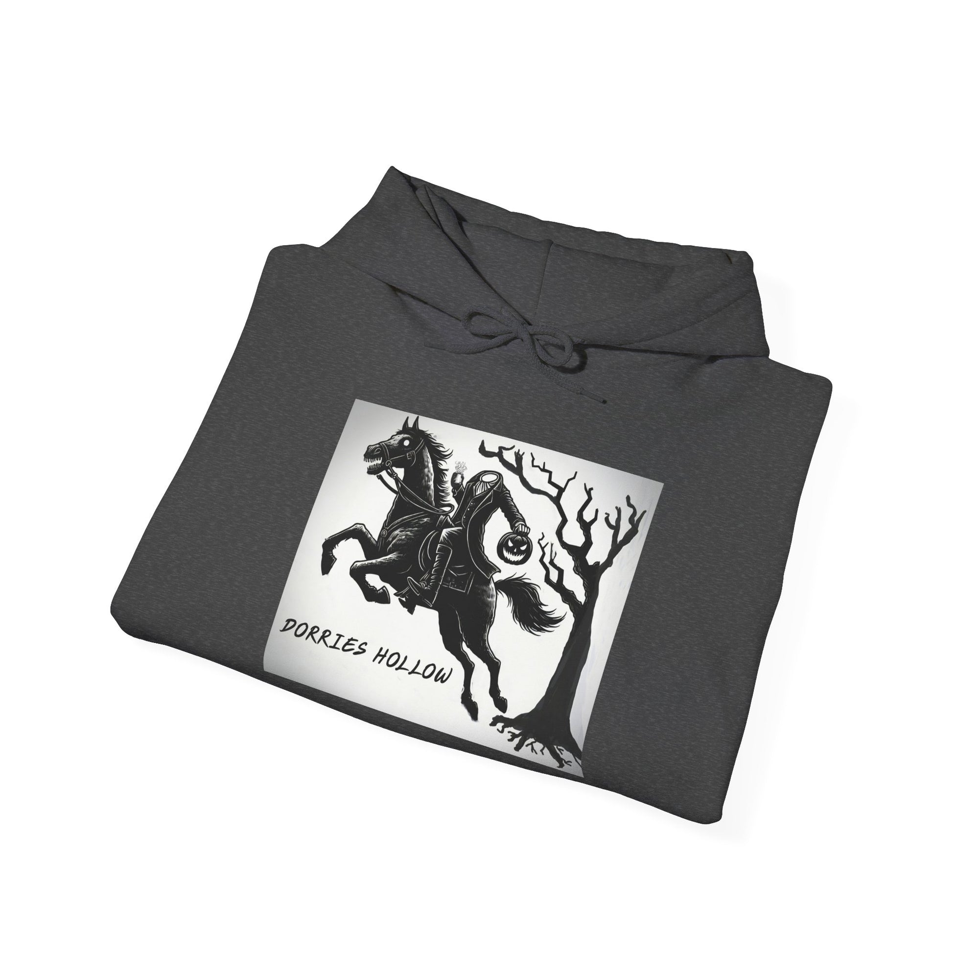 Headless Horseman Hoodie, Unisex Sweatshirt for Nature Lovers, Cozy for Fall, Great for Halloween, Perfect Gift for Adventure Seekers