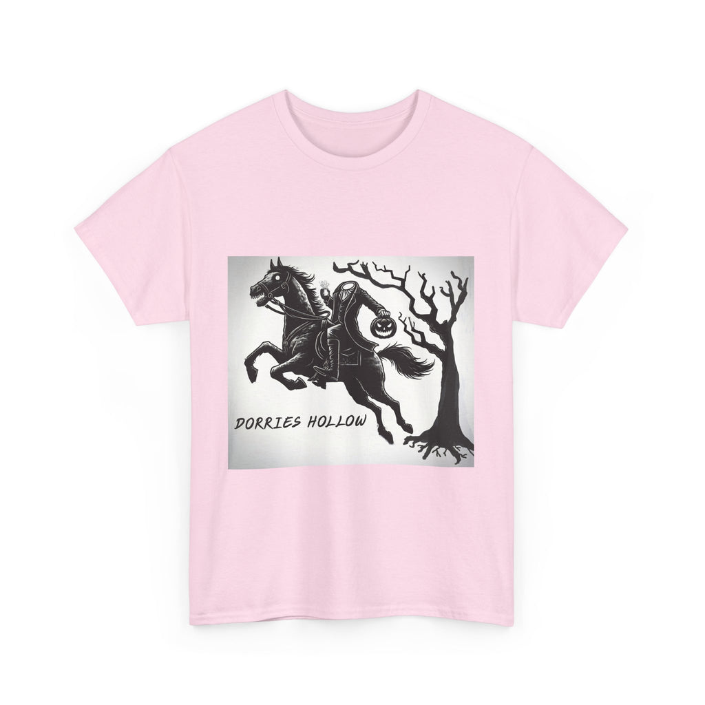 Spooky Adventure Tee - Horseman Design, Halloween Shirt, Unisex Cotton Tee, Eerie Vibe, Fall Fashion, Gift for Halloween Lovers