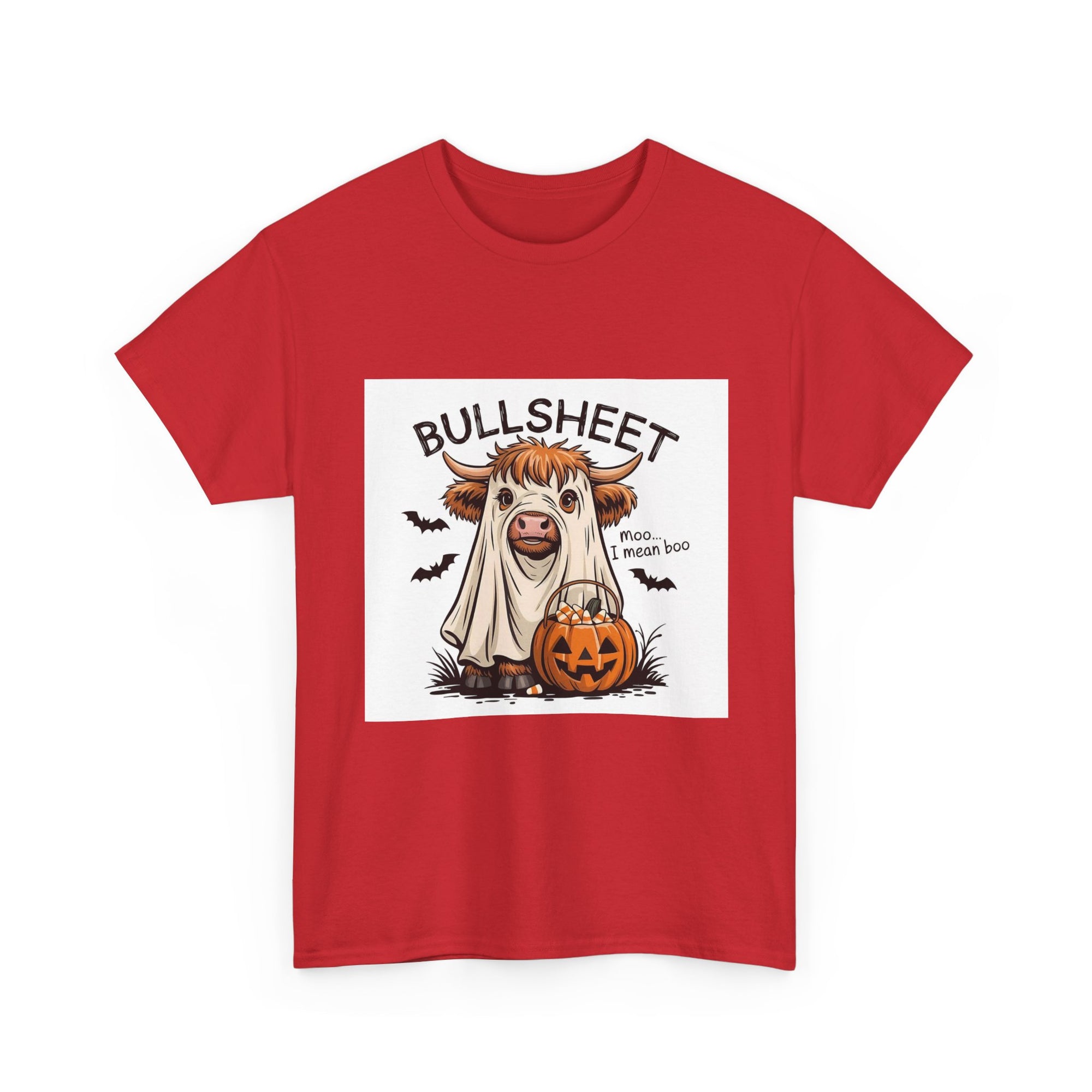 Halloween Cow T-Shirt | Cute Unisex Tee for Fall Festivities | Perfect for Halloween Parties, Trick or Treat, Farm Lovers