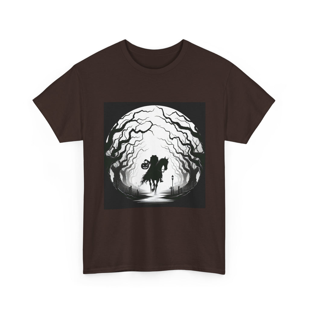 Dark Fantasy Unisex Heavy Cotton Tee, Graphic T-Shirt, Halloween Shirt, Gift for Gamers, Spooky Tee, Casual Wear