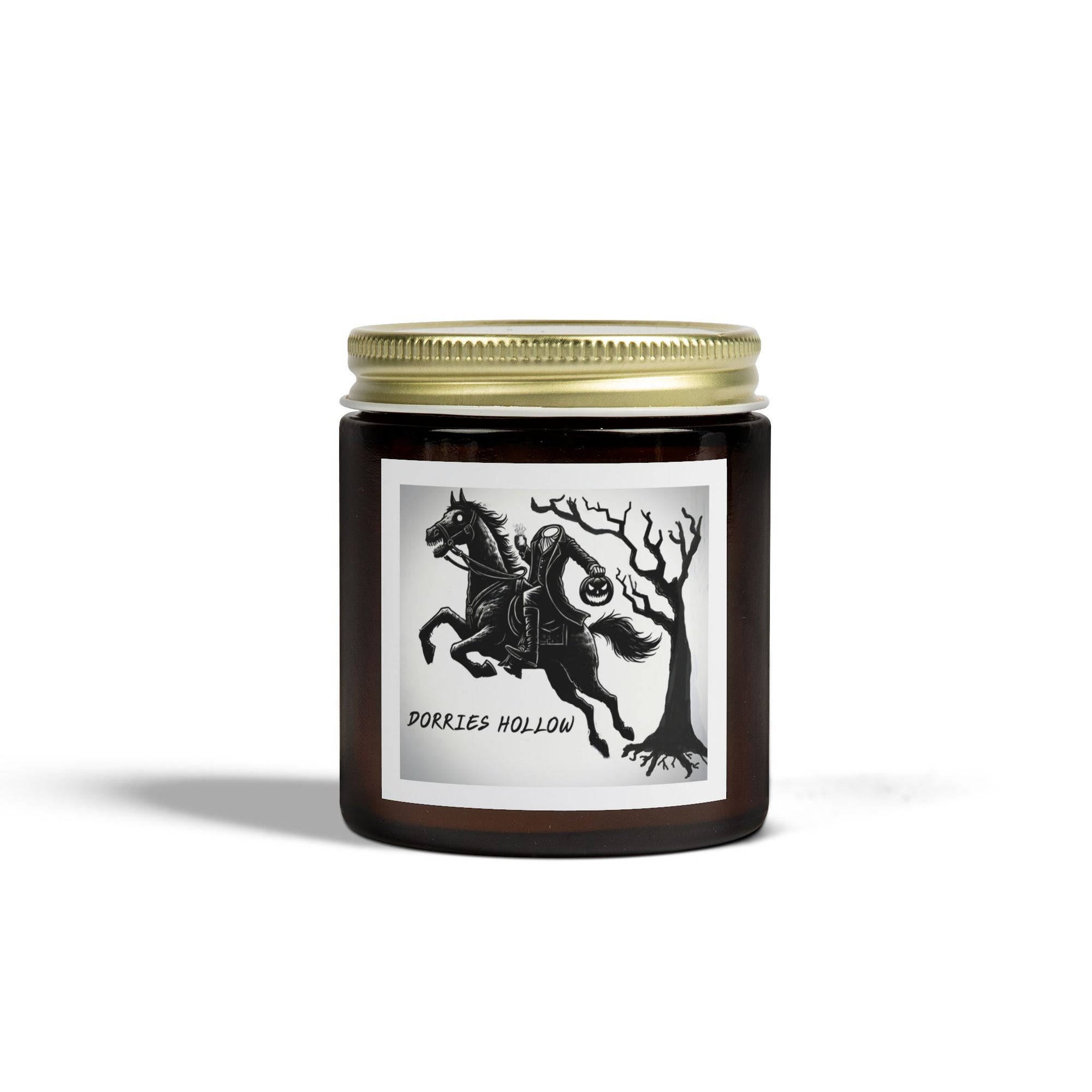 Eerie Scented Candle, Spooky Home Decor, Witchy Gift, Perfect for Halloween, Cozy Candlelight, Haunted Atmosphere