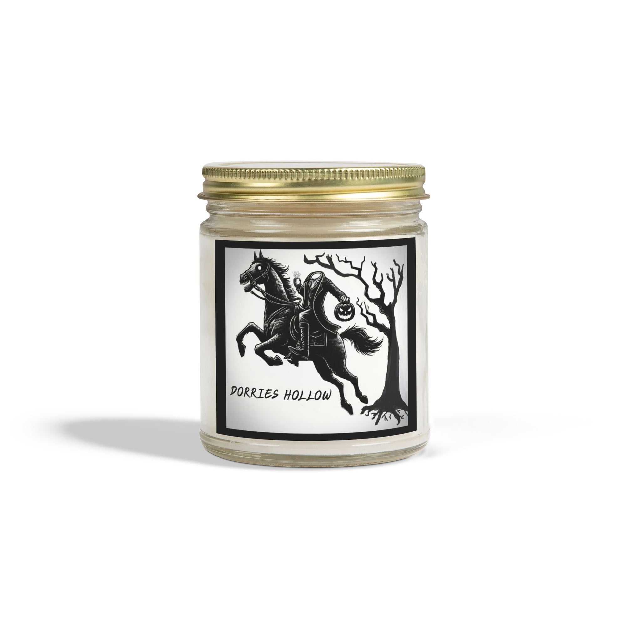 Eerie Scented Candle, Spooky Home Decor, Witchy Gift, Perfect for Halloween, Cozy Candlelight, Haunted Atmosphere