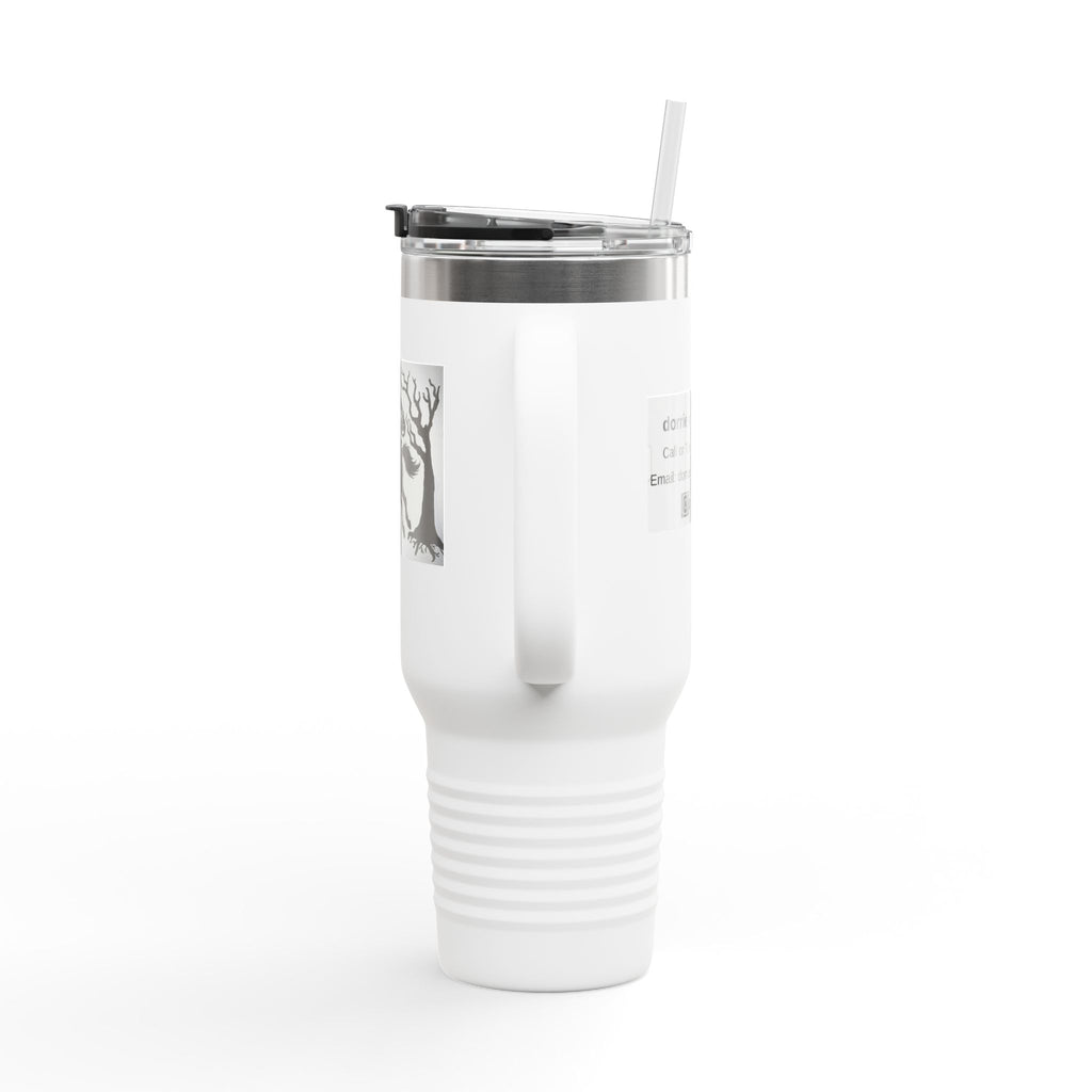Spooky Ride Insulated Travel Mug, Perfect for Halloween Parties, Road Trips, Gift for Horse Lovers, Eco-Friendly Drinkware