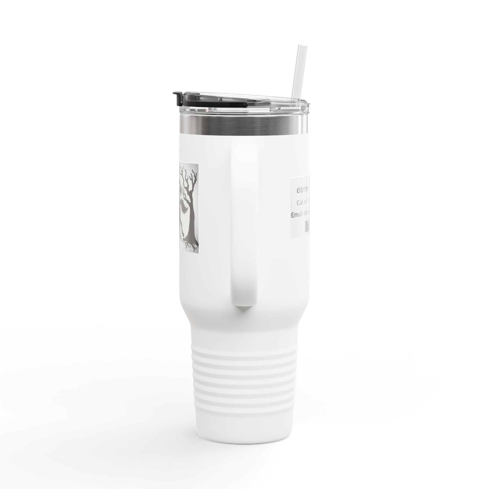 Spooky Ride Insulated Travel Mug, Perfect for Halloween Parties, Road Trips, Gift for Horse Lovers, Eco-Friendly Drinkware