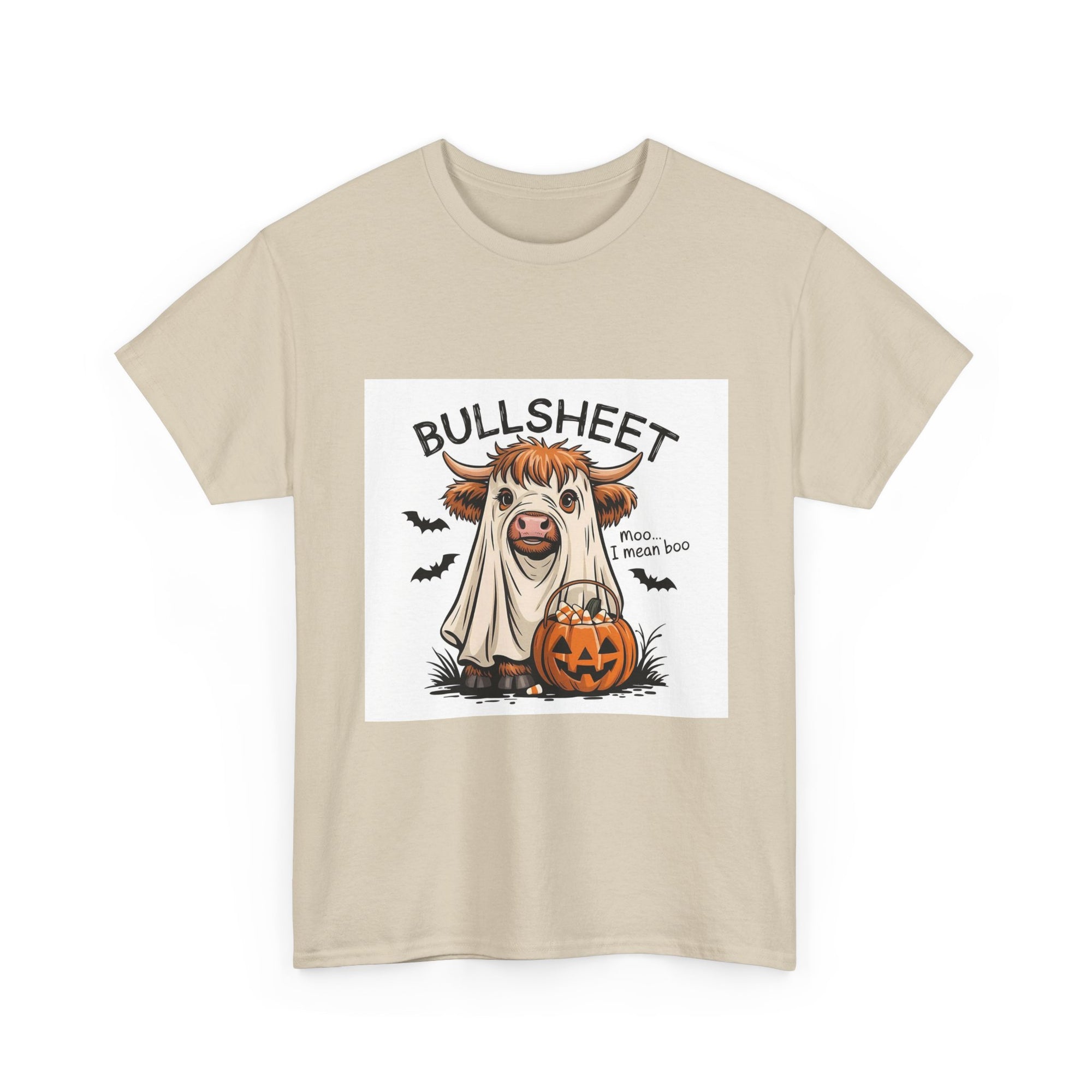 Halloween Cow T-Shirt | Cute Unisex Tee for Fall Festivities | Perfect for Halloween Parties, Trick or Treat, Farm Lovers