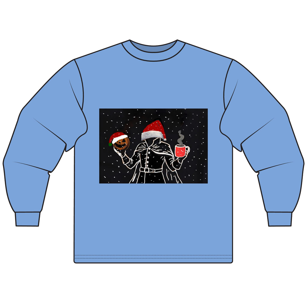 Festive Holiday Long Sleeve T-Shirt - Cozy Christmas Sweater, Seasonal Apparel, Unisex Winter Wear, Perfect Gift for Holiday Celebrations