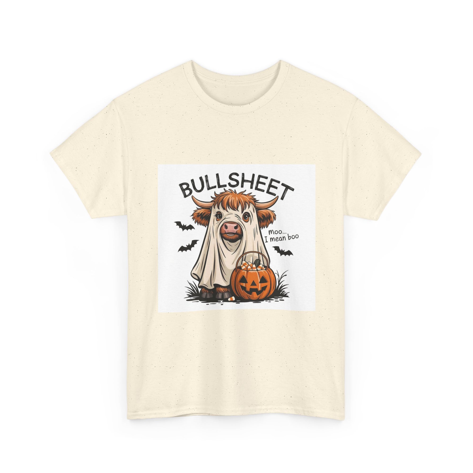 Halloween Cow T-Shirt | Cute Unisex Tee for Fall Festivities | Perfect for Halloween Parties, Trick or Treat, Farm Lovers