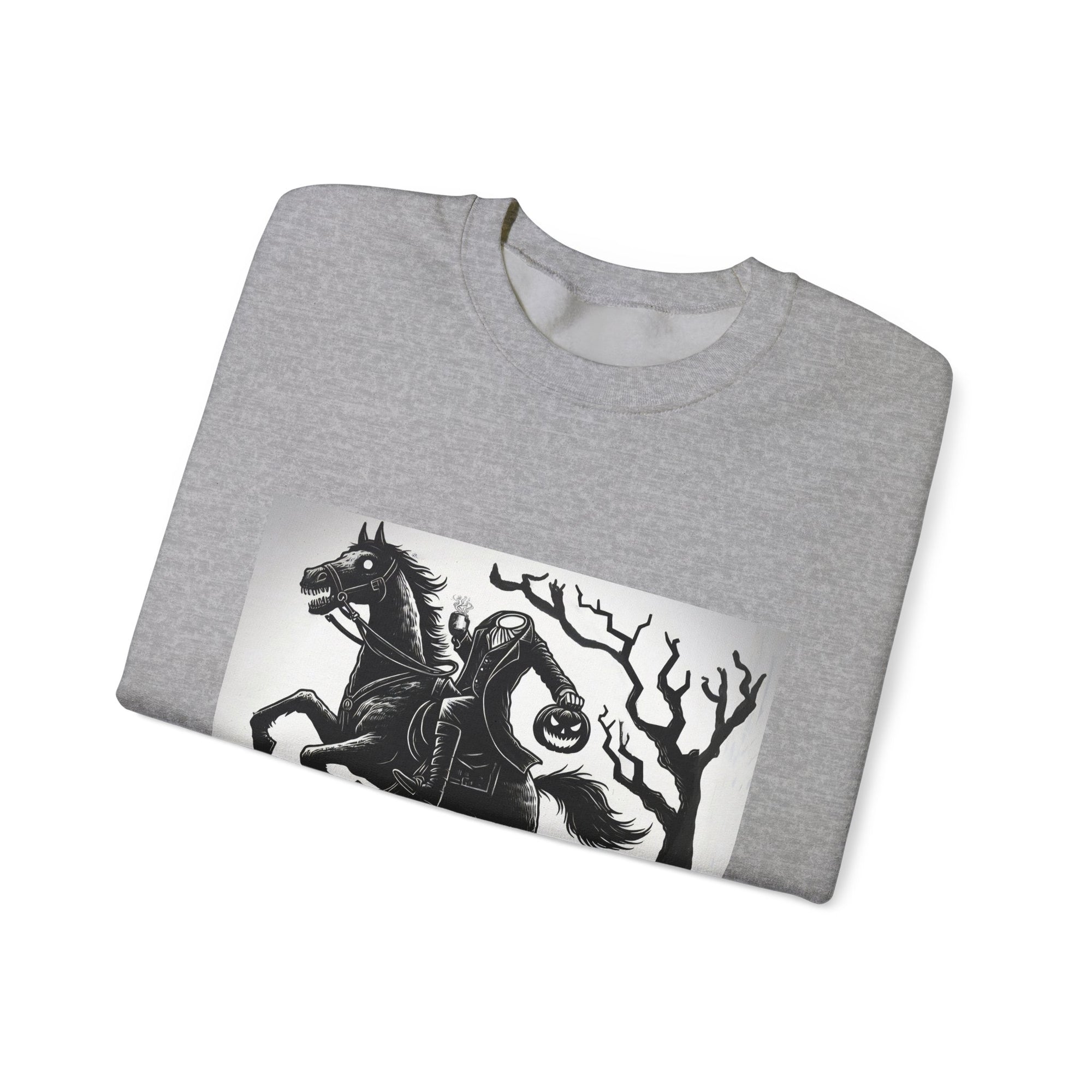 Dorris Hollow Crewneck Sweatshirt, Cozy Unisex Pullover, Halloween Apparel, Fall Fashion, Equestrian Style, Horse Lover Gift, Unique [...]