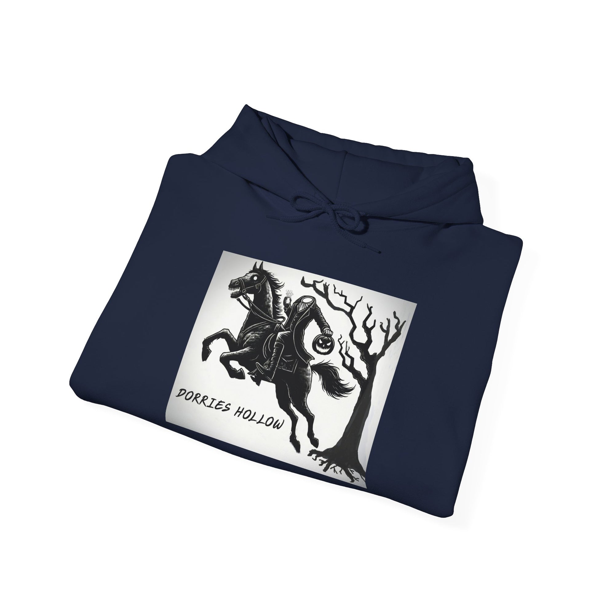 Headless Horseman Hoodie, Unisex Sweatshirt for Nature Lovers, Cozy for Fall, Great for Halloween, Perfect Gift for Adventure Seekers