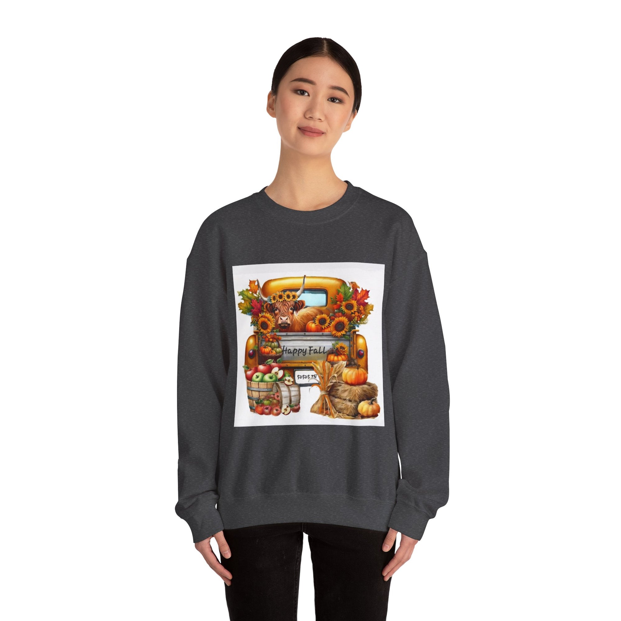 Fall Vibes Unisex Crewneck Sweatshirt, Autumn Sweatshirt, Pumpkin Spice Sweatshirt, Thanksgiving Gift, Cozy Fall Apparel