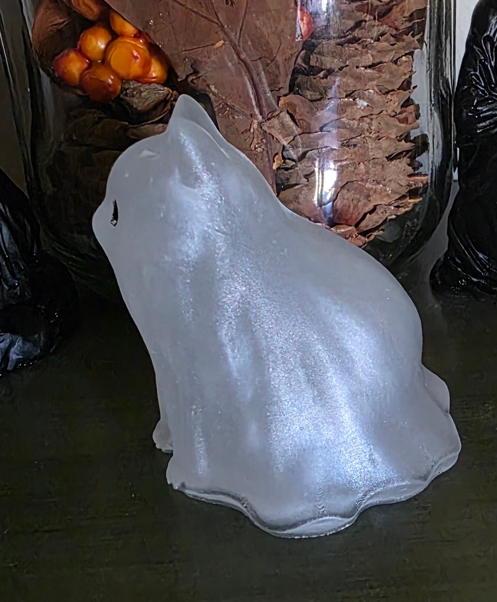 Ghost Cat figurine
